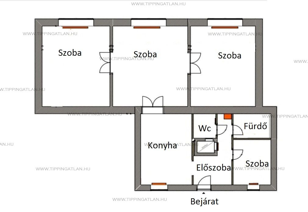 Eladó 130 m2 lakás - Budapest VI.
