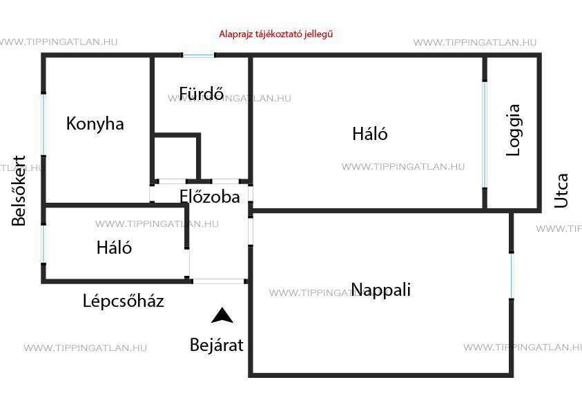 Eladó 80 m2 lakás - Budapest XIII.
